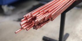 APT Leicester copper bar for turned parts