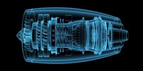 Jet engine for Aerospace industry AS 9100 rev D standard compliant