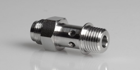 Connector Valve - Stainless Steel | Hydraulics