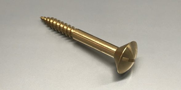 Bespoke Wood Screw - Brass | Furniture