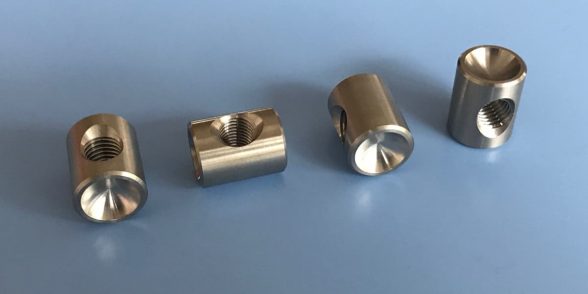 Cross Dowel Barrel Nuts - Stainless Steel | Furniture