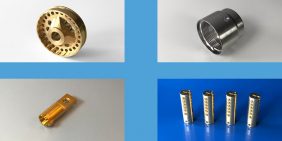 Brass turned parts samples