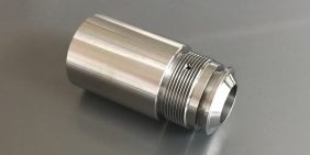 Oil & Gas stainless steel pressure fitting turned part