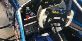 Team Derby motorsport car steering wheel