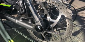 Bike screw turned part in titanium