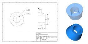 Aluminium shim chassis spacer turning for the 2017 UoL Racing electric car